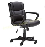 Amazon Basics Padded Office Desk Chair Black