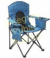 Deluxe Camp Chair w/Integrated Cooler & Cup Holder