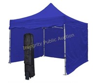 Canopy Tent With Side Wall Blue