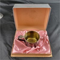 Rogers Sterling Silver Baby Cup with Original Box