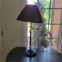 Lamp with Folding Arm 32"T