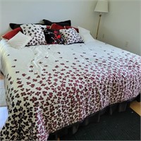 King Size Comforter Set with Pillows