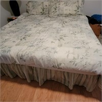 King Size Bed Frame and Bedding