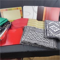 Group of Placemats and Tablecloths