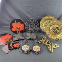 Trivets and brass plates