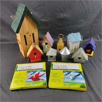 Butterfly house, ladybug house, mini birdhouses,