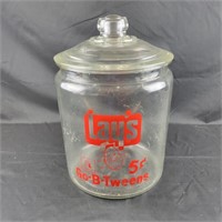 Lay's Glass Jar with Lid
