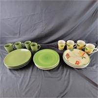 Royal Norfolk Dishes - 3 patterns - 4 plates