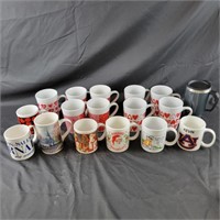 Coffee Mugs, Lots of Valentines, Christmas and