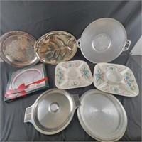 Serving Trays and platters