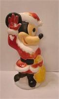 Santa Mickey Mouse Blow Mold
