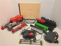 Vintage Train Set w/ Train Book