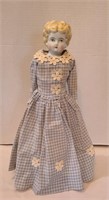 RARE French Blonde Porcelain 1900 Circa Doll