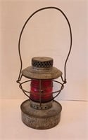 Vintage Railroad Lantern by Handlan