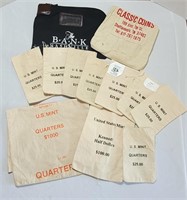 US Mint Canvas Coin Bags