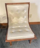 Mid Century Carter Brother Chair — Cream