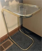 Mid Century Brass Side table