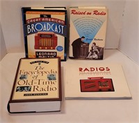 4pc Broadcast Old-Time Radio Books