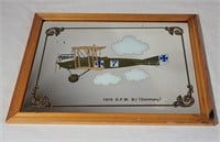 Mirrored 1915 D.F.W B.I Germany Plane