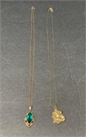 14k and 10k Necklace Lot