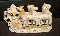Japen Porcelain Carriage w/ Horse
