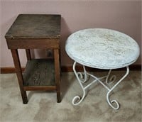 Various Outdoor Side Tables