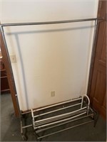 Rolling Hanging Rack and Shoe Rack