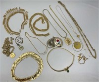 Gold- Toned Necklace Lot