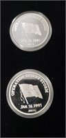 Set Of 6 Collector Silver Coins (.999 Silver)