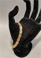 Vintage 14KT Gold  " Atasay Bracelet from Turkey,