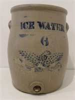 6 Gallon Salt Glaze Ice Water Cooler