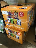 2 - 42ct utz variety packs exp 02/22