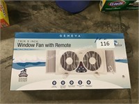 twin window fan