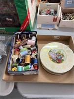 Button and sewing lot