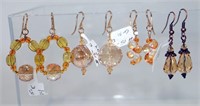 10 New Pairs Gold Filled Earrings