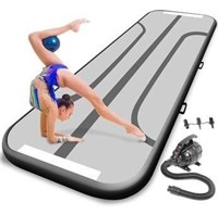SereneLife Gymnastics Inflatable Air Tumbling Mat