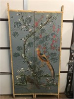 Vintage 2-Panel Screen (74 by 38)