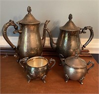 Leonard Silver Plated Tea Set