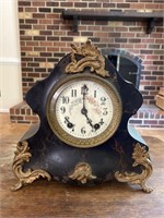 Antique W. Gilbert Clock Co. Mantle Clock- Cast