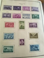 Vintage Book of Stamps Incl. 1940s Collectors Book