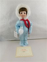 Winter Angel Porcelain Doll