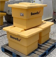(3) Snowex Salt Boxes