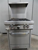 SOUTHBEND S/S 4 BURNER GAS RANGE / STOVE WITH OVEN