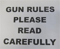 GUN RULES - READ BEFORE BIDDING