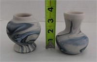 2 Small Indian River Pottery