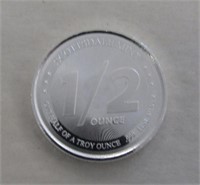 1/2 Ounce .999 Silver Round - Scottsdale Mint