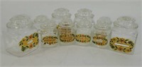 Vintage Spice Jars 
10 pieces