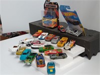 21 HOTWHEELS, MATCHBOX, ETC  1 redline,  2 new,