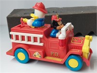 WALT DISNEY COMPANY TOY FIRETRUCK BATTERY