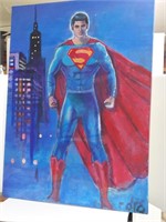 30x40 canvas SUPERMAN PRINT